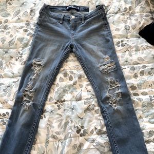 Ripped jeans- Hollister